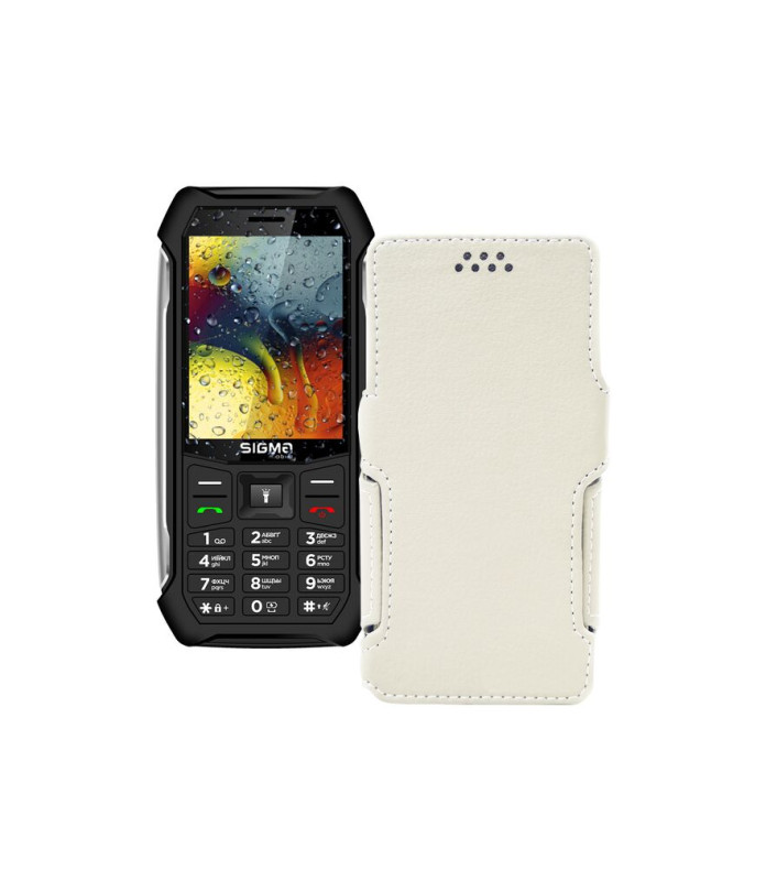 Чохол-книжка з екошкіри для телефону Sigma X-style 323 RAIN