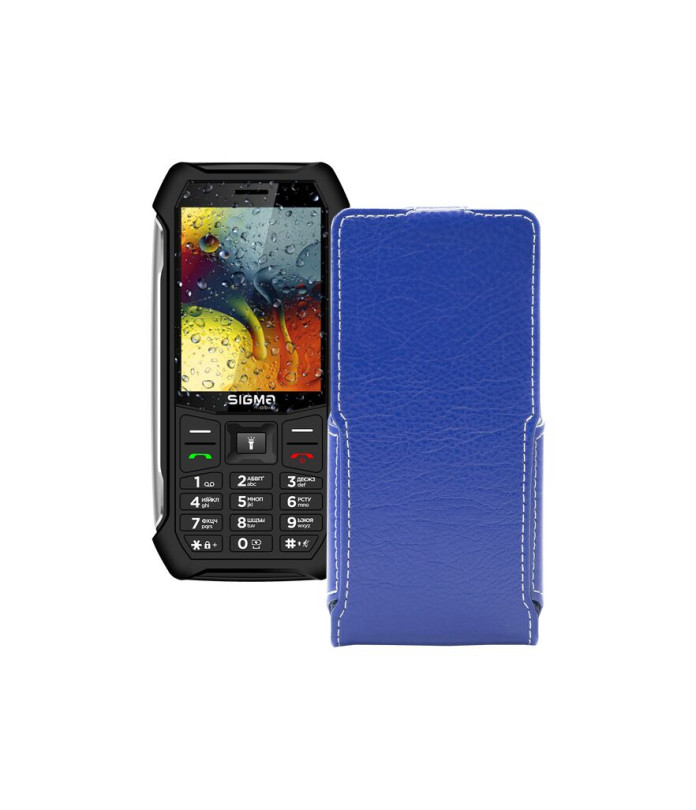 Чохол-флип з екошкіри для телефону Sigma X-style 323 RAIN