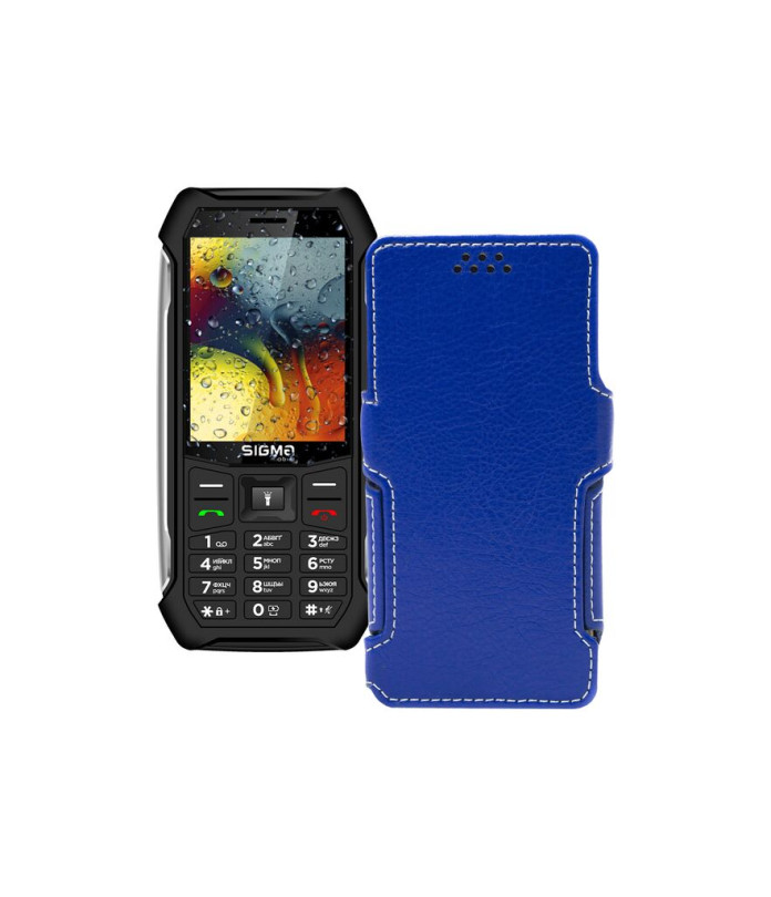 Чохол-книжка з екошкіри для телефону Sigma X-style 323 RAIN