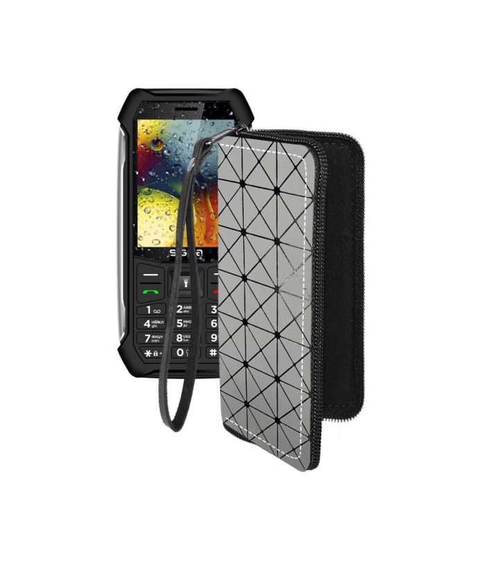 Чохол-гаманець з екошкіри для телефону Sigma X-style 323 RAIN