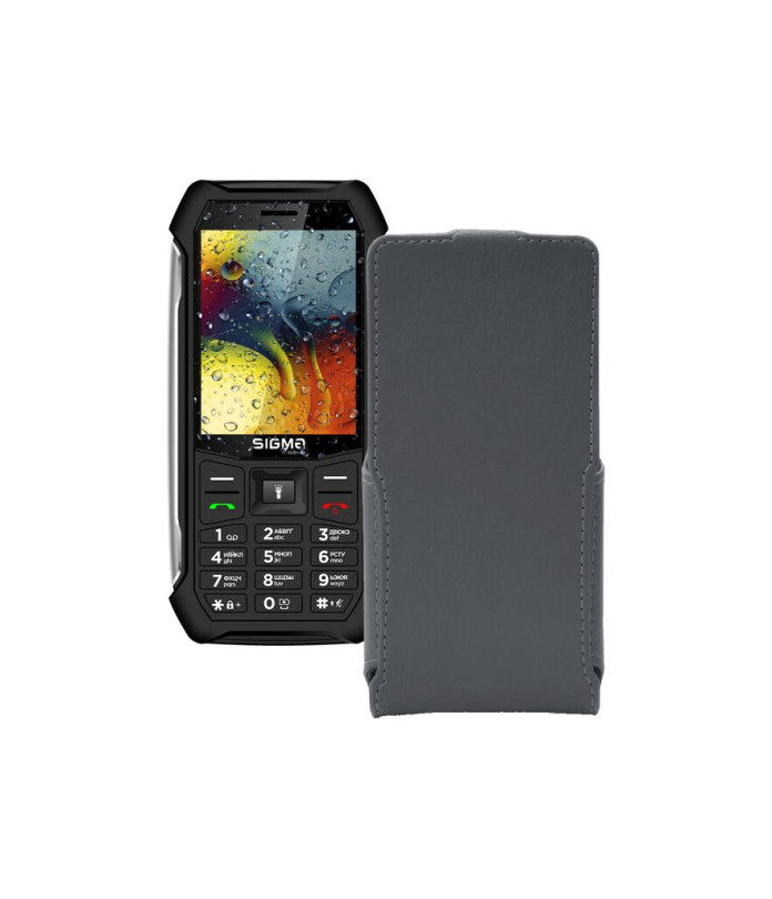 Чохол-флип з екошкіри для телефону Sigma X-style 323 RAIN
