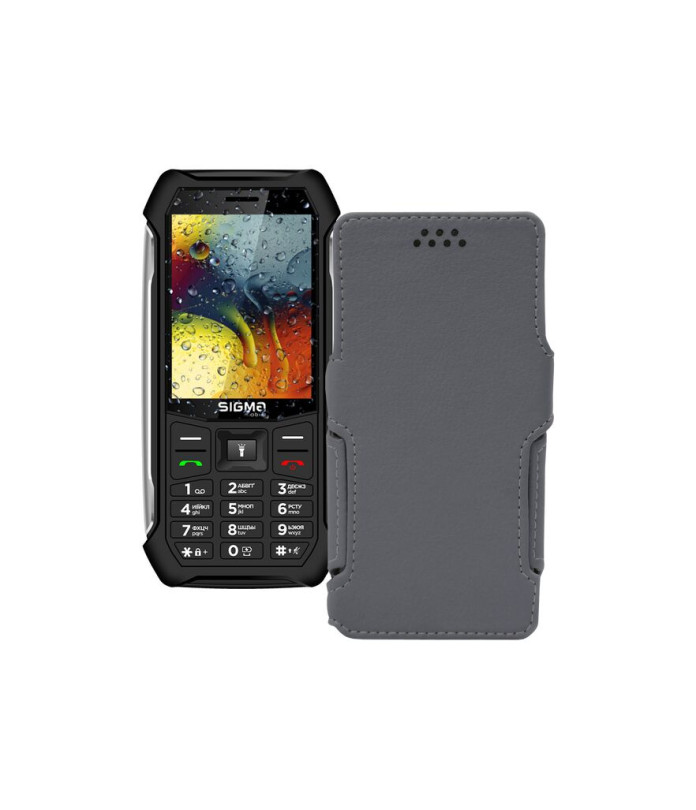 Чохол-книжка з екошкіри для телефону Sigma X-style 323 RAIN
