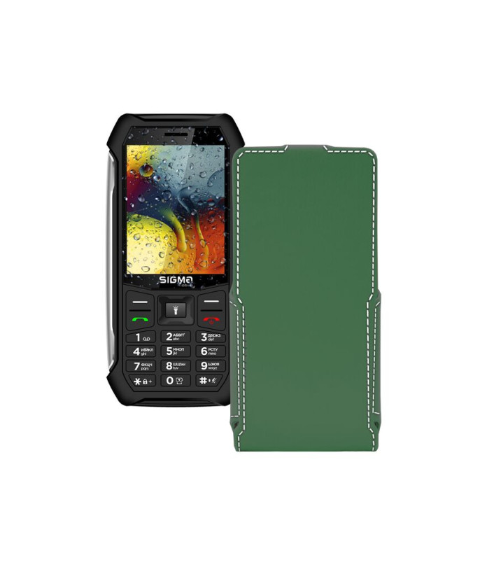 Чохол-флип з екошкіри для телефону Sigma X-style 323 RAIN