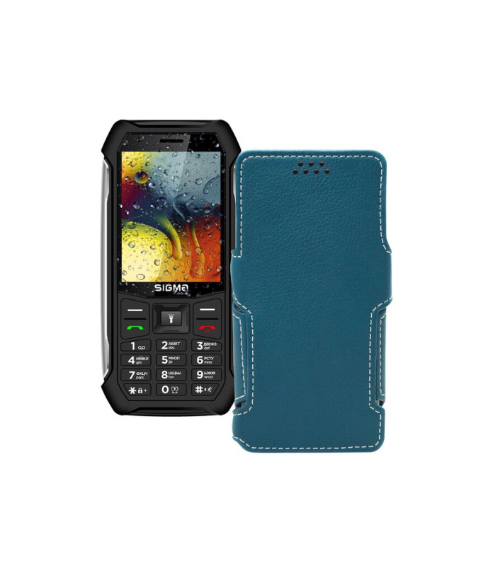 Чохол-книжка з екошкіри для телефону Sigma X-style 323 RAIN