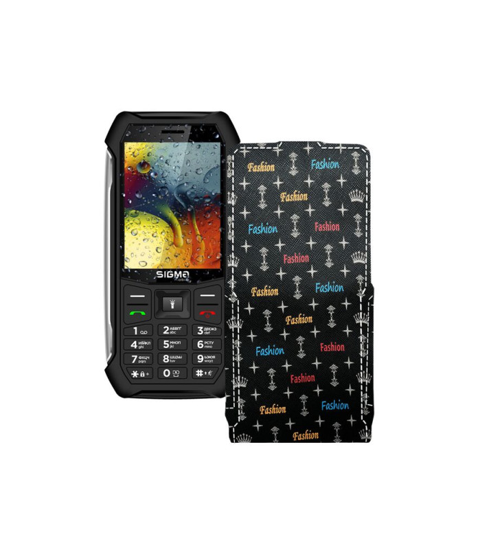 Чохол-флип з екошкіри для телефону Sigma X-style 323 RAIN