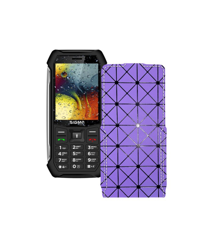 Чохол-флип з екошкіри для телефону Sigma X-style 323 RAIN