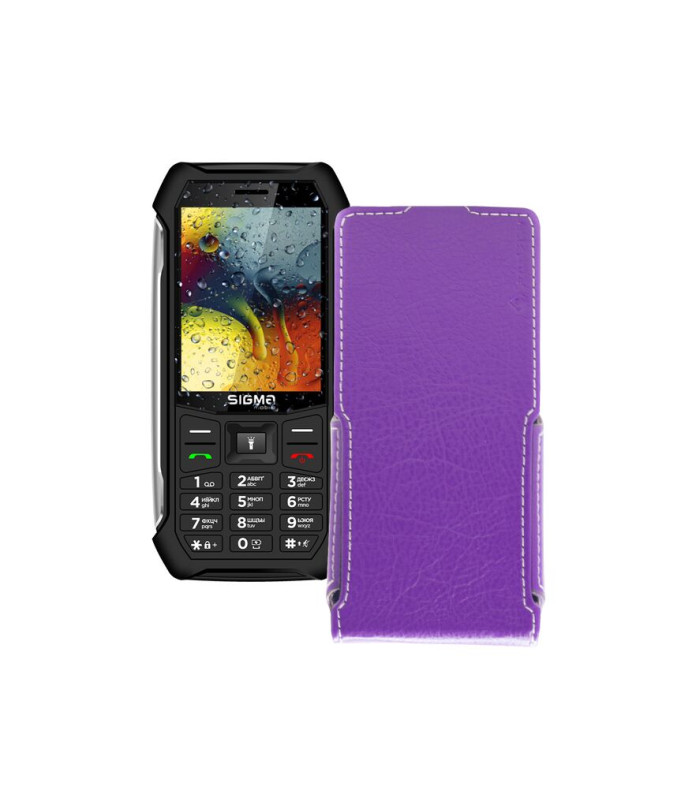Чохол-флип з екошкіри для телефону Sigma X-style 323 RAIN