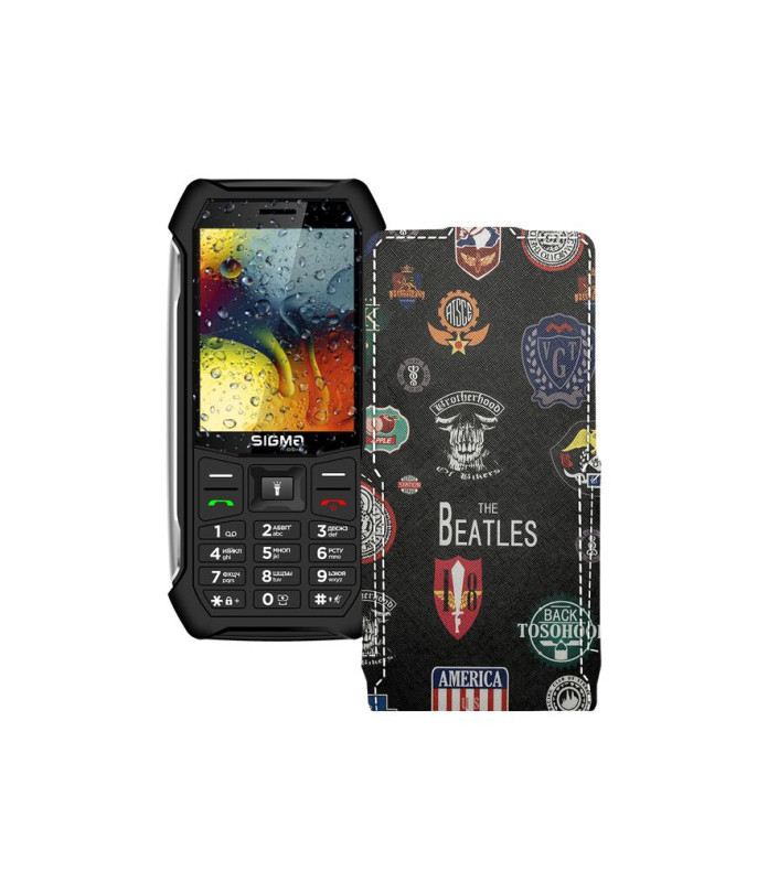 Чохол-флип з екошкіри для телефону Sigma X-style 323 RAIN
