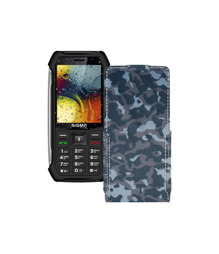 Чохол-флип з екошкіри для телефону Sigma X-style 323 RAIN