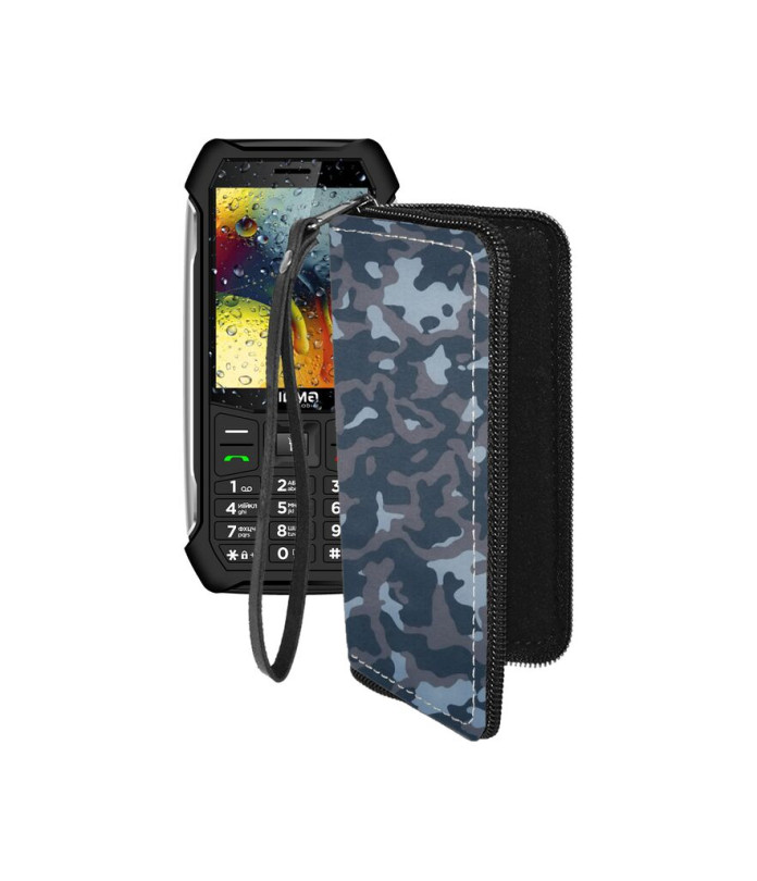 Чохол-гаманець з екошкіри для телефону Sigma X-style 323 RAIN