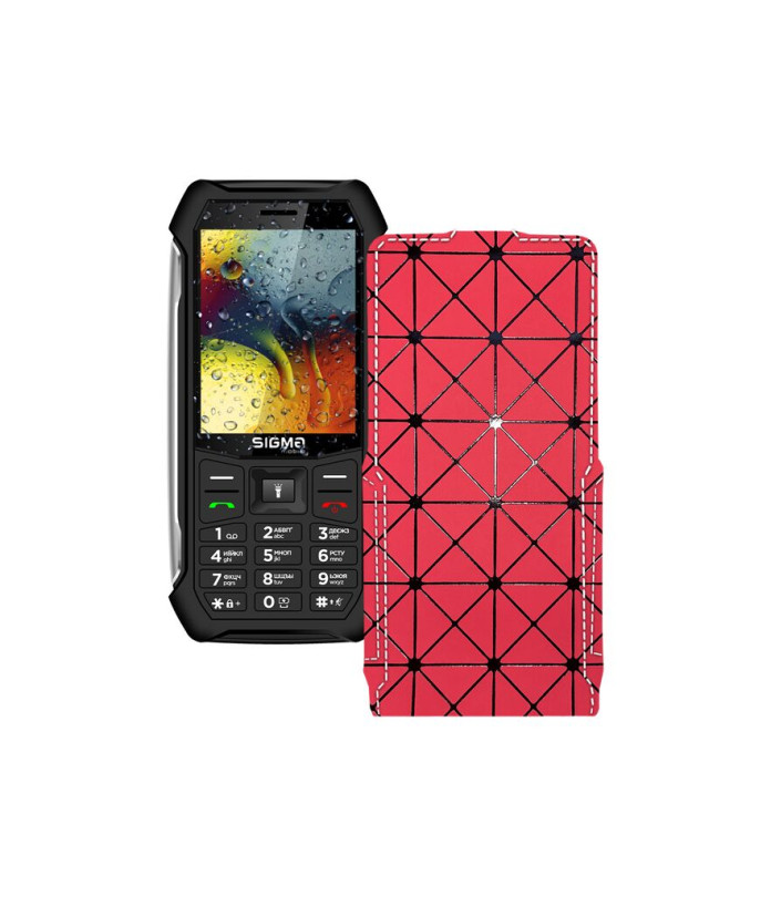 Чохол-флип з екошкіри для телефону Sigma X-style 323 RAIN