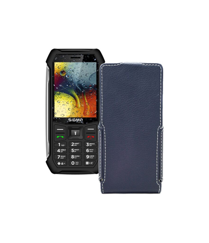 Чохол-флип з екошкіри для телефону Sigma X-style 323 RAIN