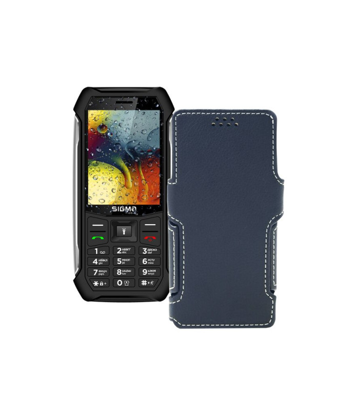 Чохол-книжка з екошкіри для телефону Sigma X-style 323 RAIN