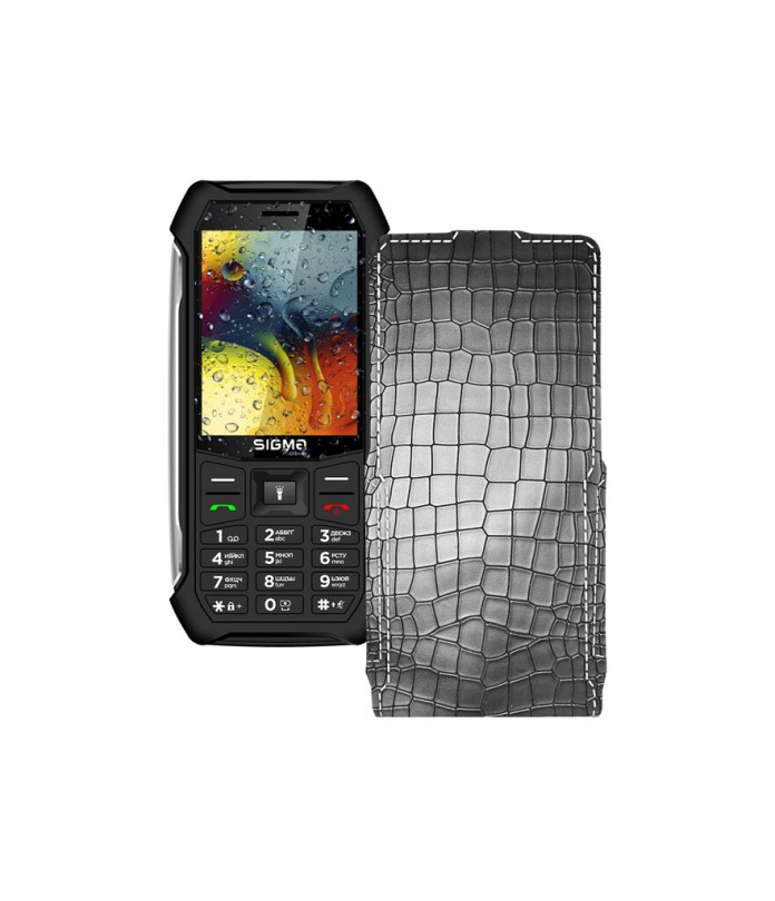 Чохол-флип з екошкіри для телефону Sigma X-style 323 RAIN