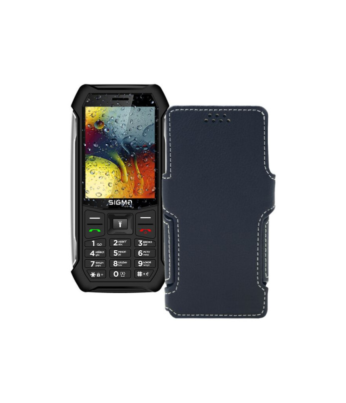 Чохол-книжка з екошкіри для телефону Sigma X-style 323 RAIN