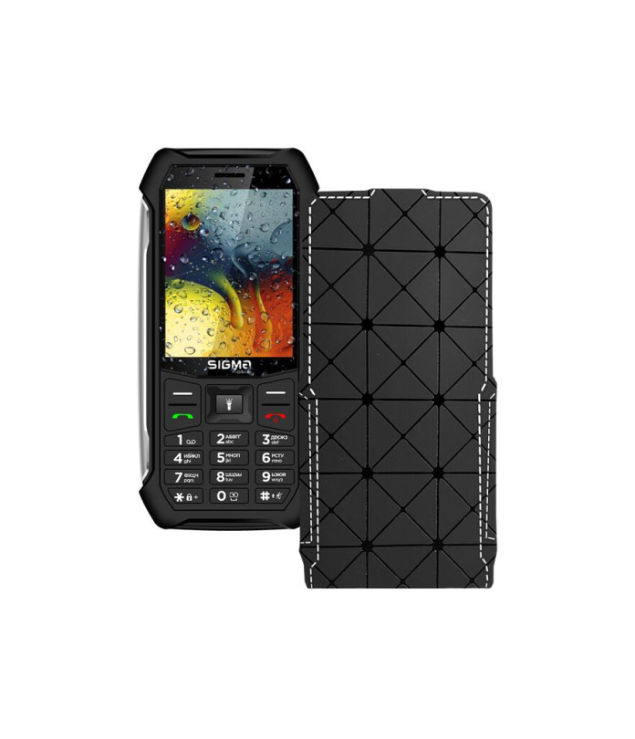 Чохол-флип з екошкіри для телефону Sigma X-style 323 RAIN