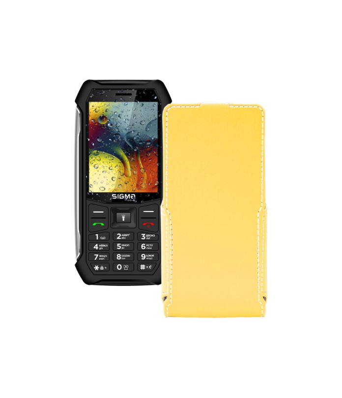 Чохол-флип з екошкіри для телефону Sigma X-style 323 RAIN