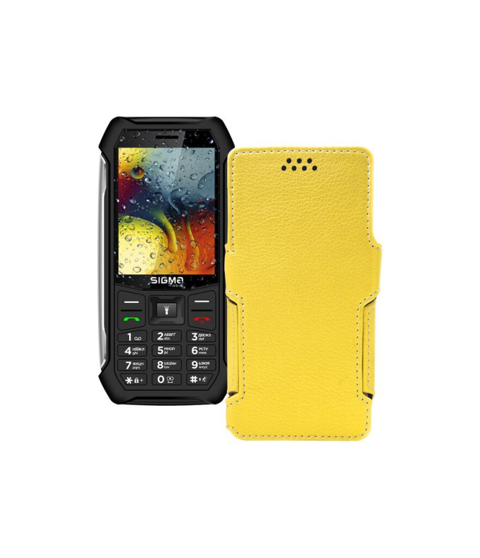 Чохол-книжка з екошкіри для телефону Sigma X-style 323 RAIN