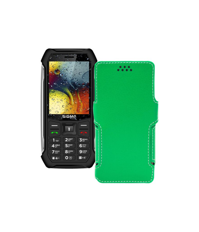Чохол-книжка з екошкіри для телефону Sigma X-style 323 RAIN