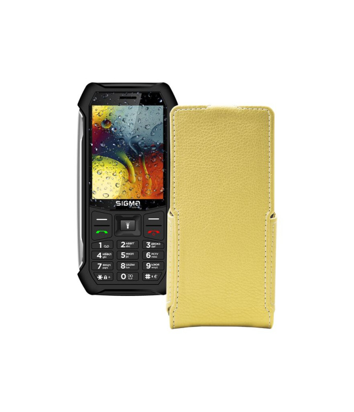 Чохол-флип з екошкіри для телефону Sigma X-style 323 RAIN