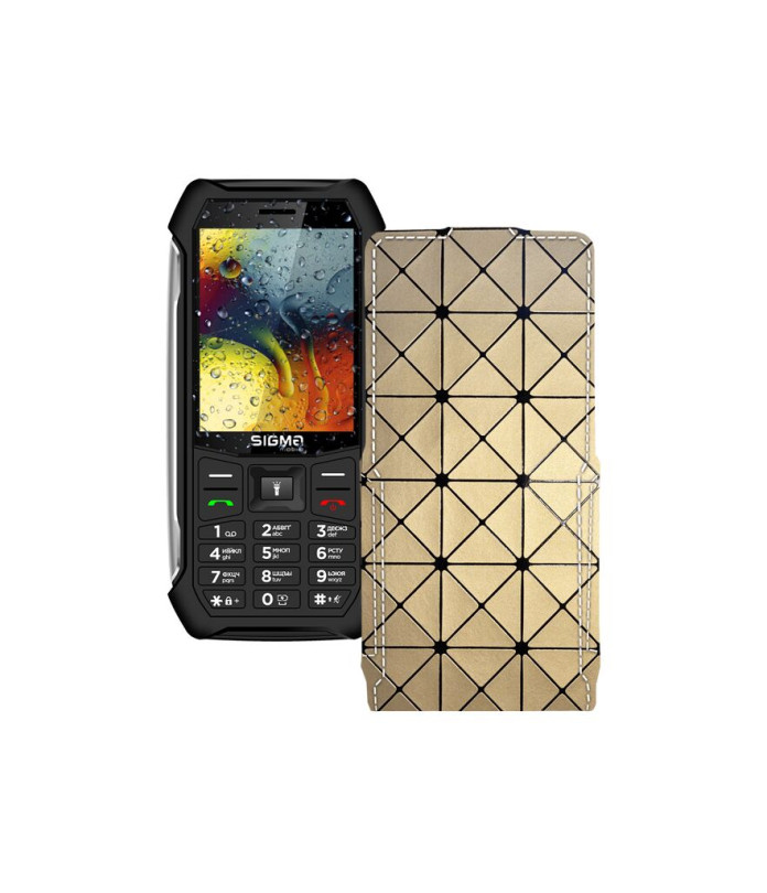 Чохол-флип з екошкіри для телефону Sigma X-style 323 RAIN