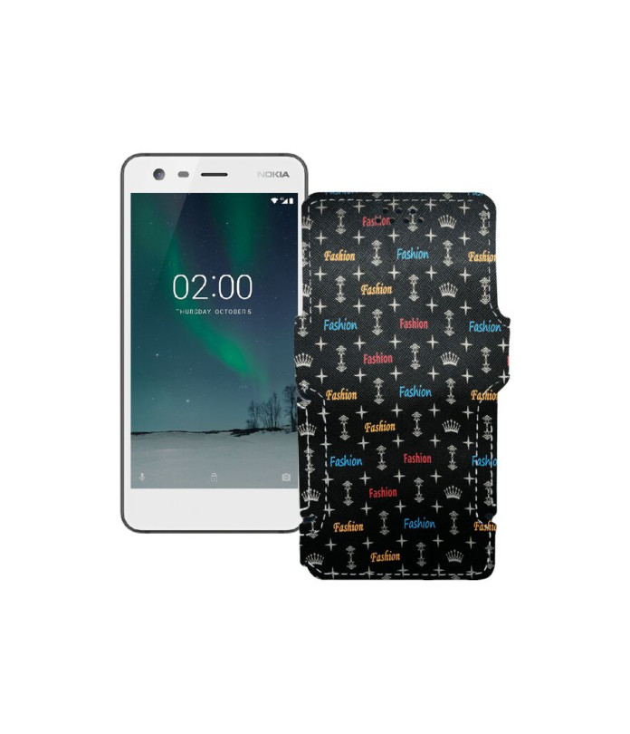 Чохол-книжка з екошкіри для телефону Nokia 2