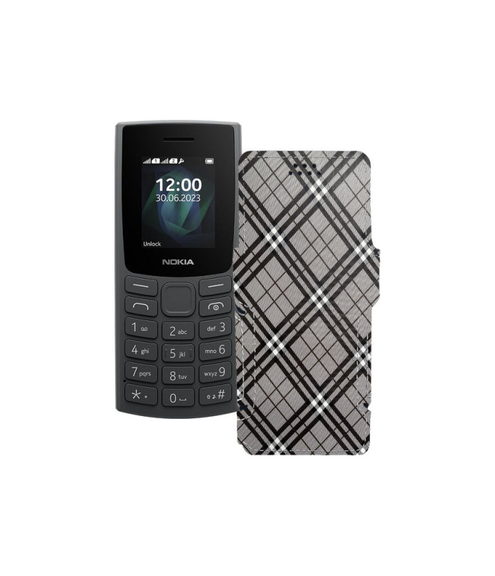 Чохол-книжка з екошкіри для телефону Nokia 105 2023