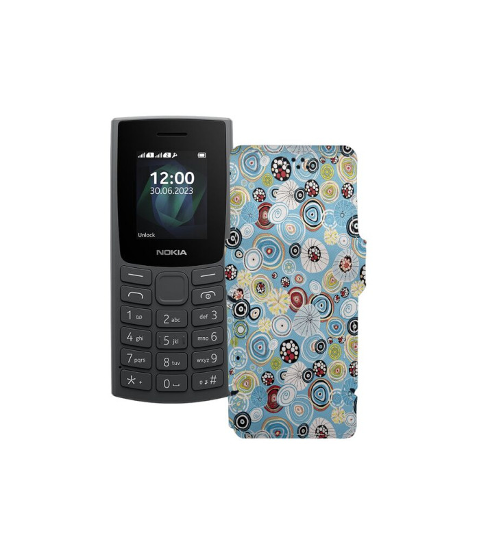 Чохол-книжка з екошкіри для телефону Nokia 105 2023