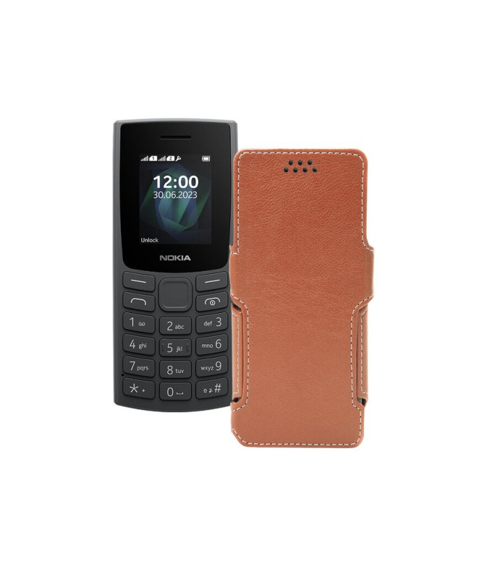 Чохол-книжка з екошкіри для телефону Nokia 105 2023