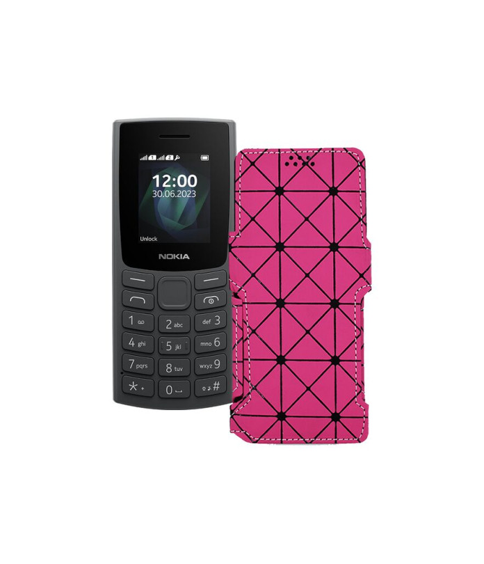 Чохол-книжка з екошкіри для телефону Nokia 105 2023