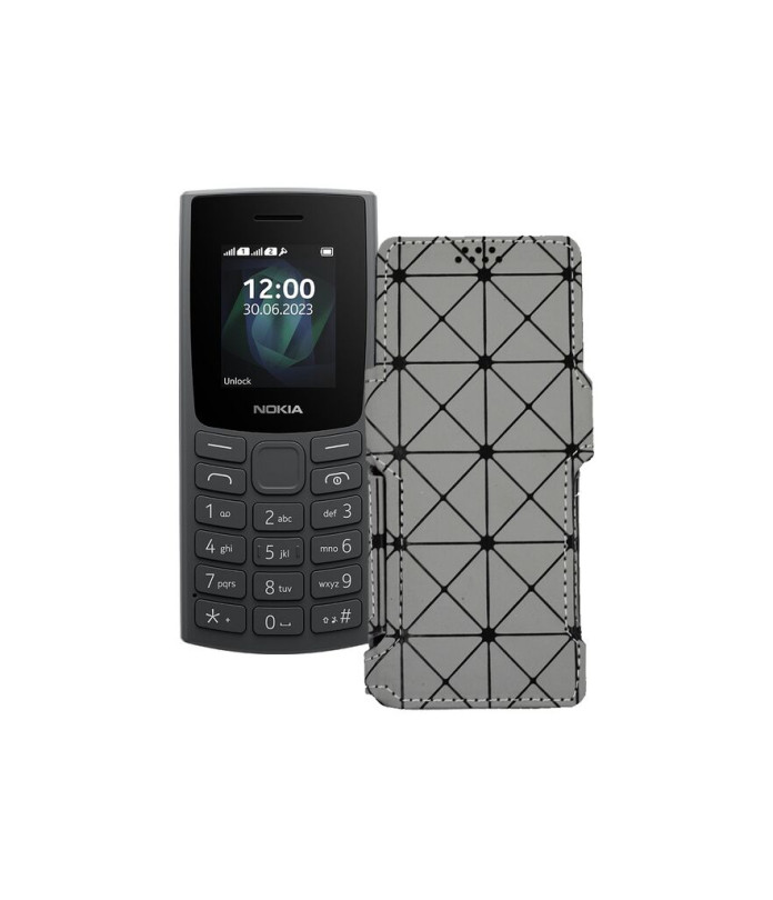 Чохол-книжка з екошкіри для телефону Nokia 105 2023