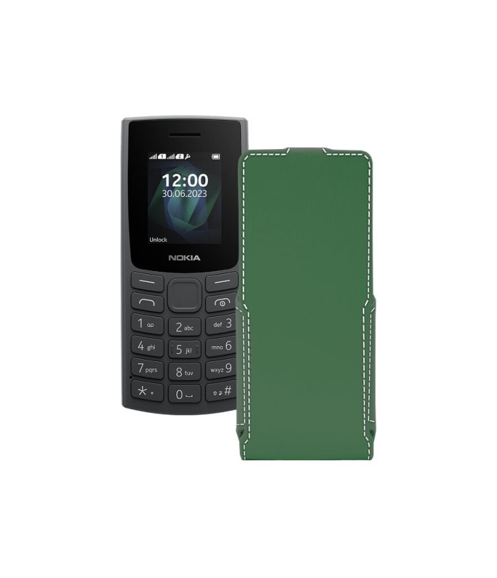 Чохол-флип з екошкіри для телефону Nokia 105 2023