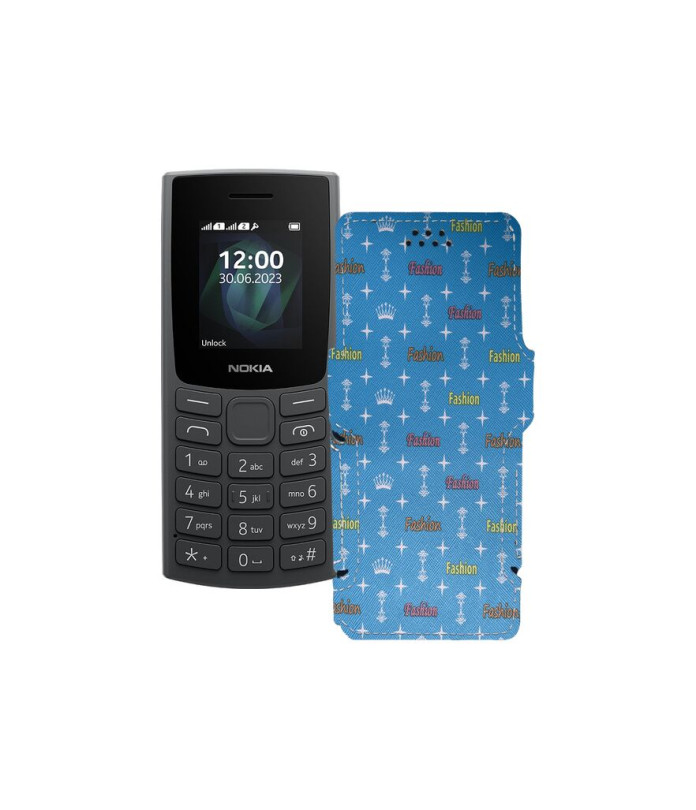 Чохол-книжка з екошкіри для телефону Nokia 105 2023