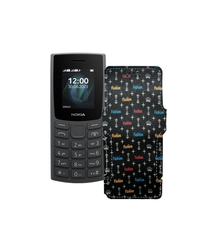 Чохол-книжка з екошкіри для телефону Nokia 105 2023