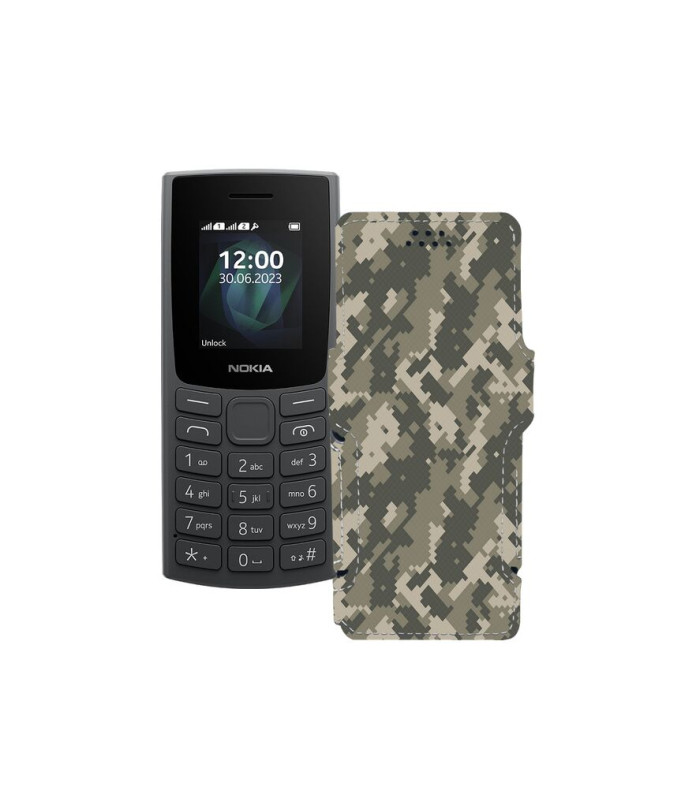 Чохол-книжка з екошкіри для телефону Nokia 105 2023