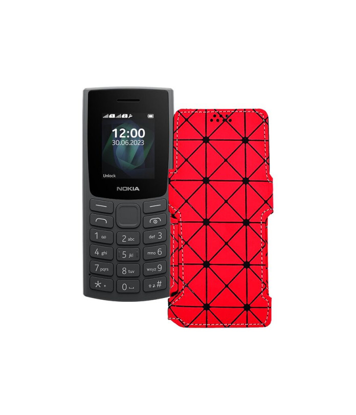 Чохол-книжка з екошкіри для телефону Nokia 105 2023