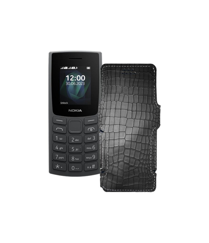 Чохол-книжка з екошкіри для телефону Nokia 105 2023