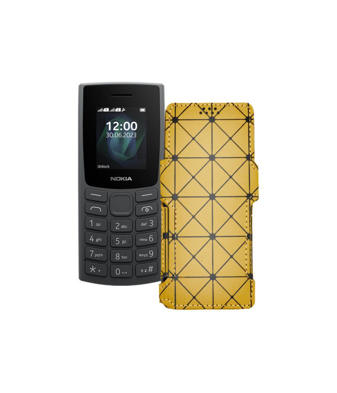 Чохол-книжка з екошкіри для телефону Nokia 105 2023