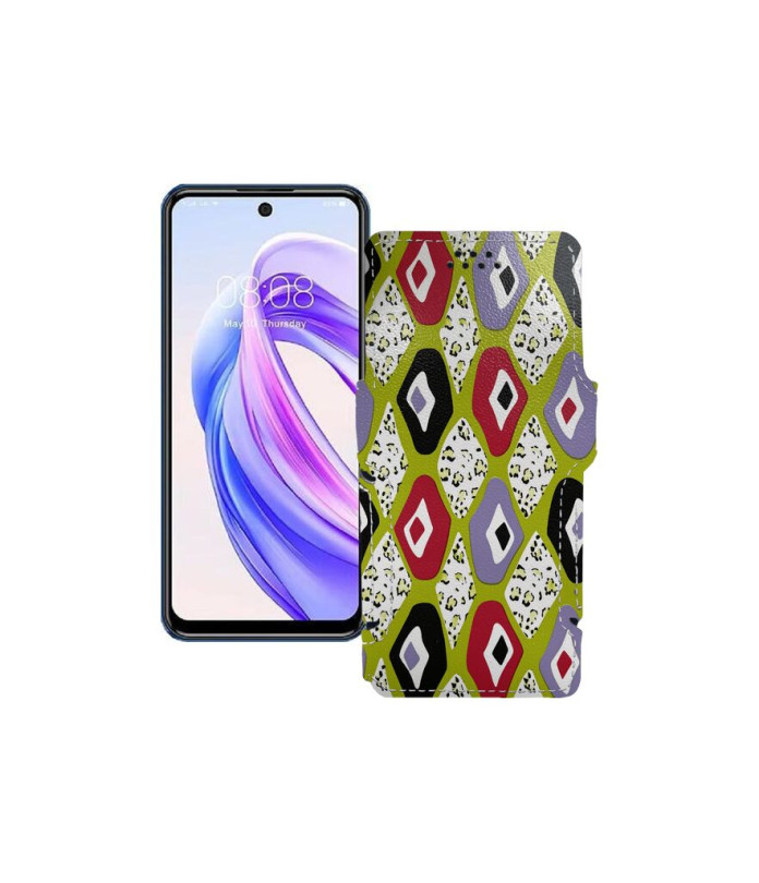 Чохол-книжка з екошкіри для телефону Meizu Mblu 21