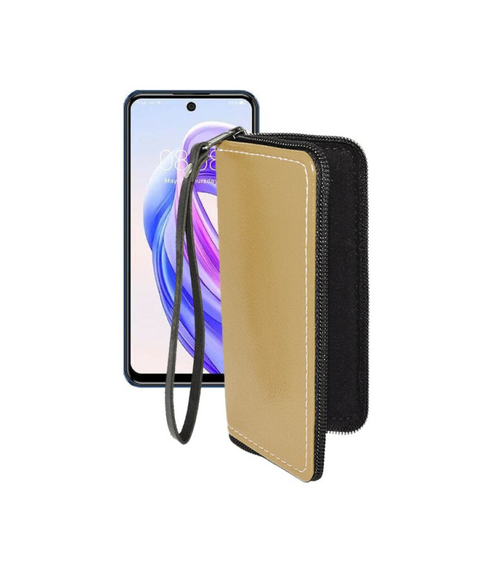 Чохол-гаманець з екошкіри для телефону Meizu Mblu 21