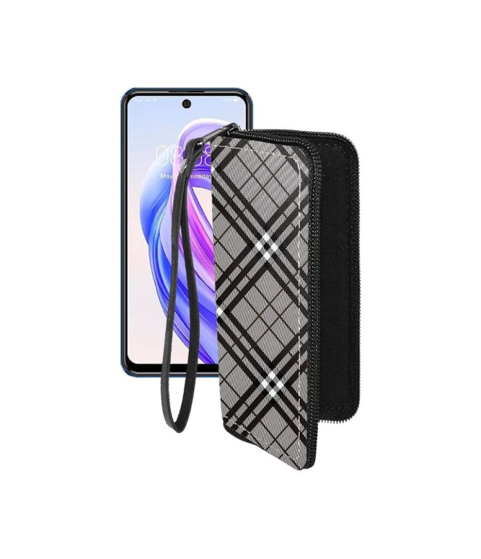 Чохол-гаманець з екошкіри для телефону Meizu Mblu 21