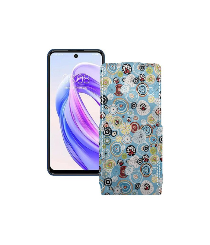 Чохол-флип з екошкіри для телефону Meizu Mblu 21