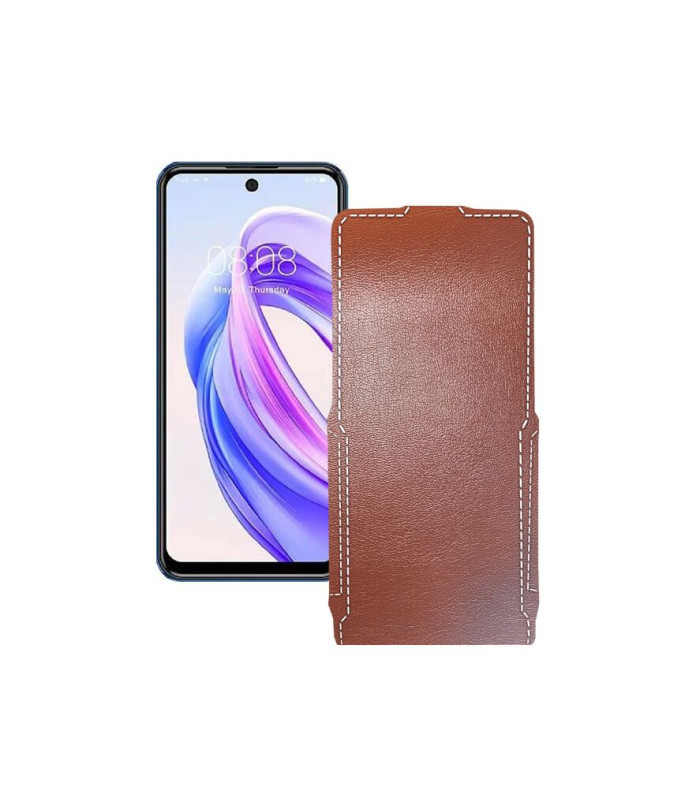 Чохол-флип з екошкіри для телефону Meizu Mblu 21