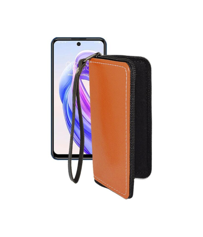 Чохол-гаманець з екошкіри для телефону Meizu Mblu 21