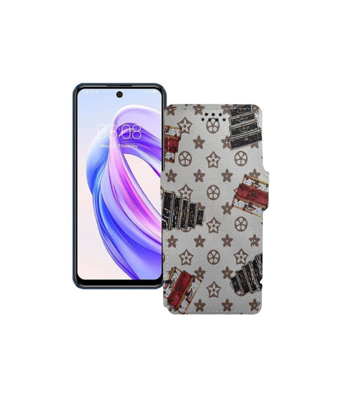 Чохол-книжка з екошкіри для телефону Meizu Mblu 21