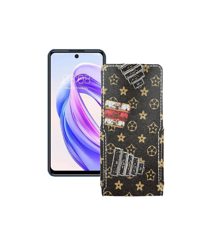 Чохол-флип з екошкіри для телефону Meizu Mblu 21