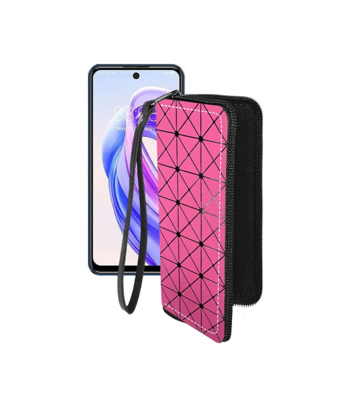 Чохол-гаманець з екошкіри для телефону Meizu Mblu 21