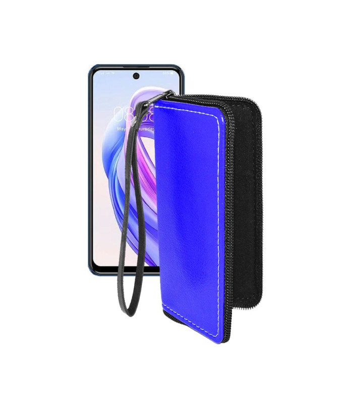 Чохол-гаманець з екошкіри для телефону Meizu Mblu 21