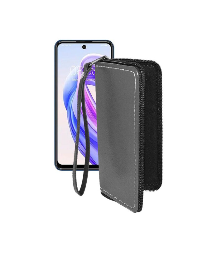 Чохол-гаманець з екошкіри для телефону Meizu Mblu 21