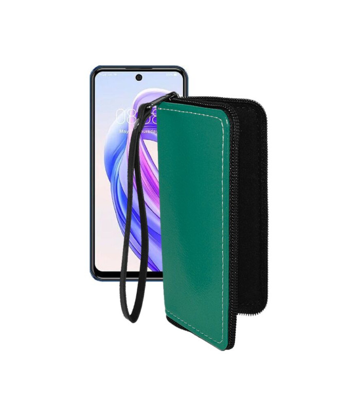 Чохол-гаманець з екошкіри для телефону Meizu Mblu 21